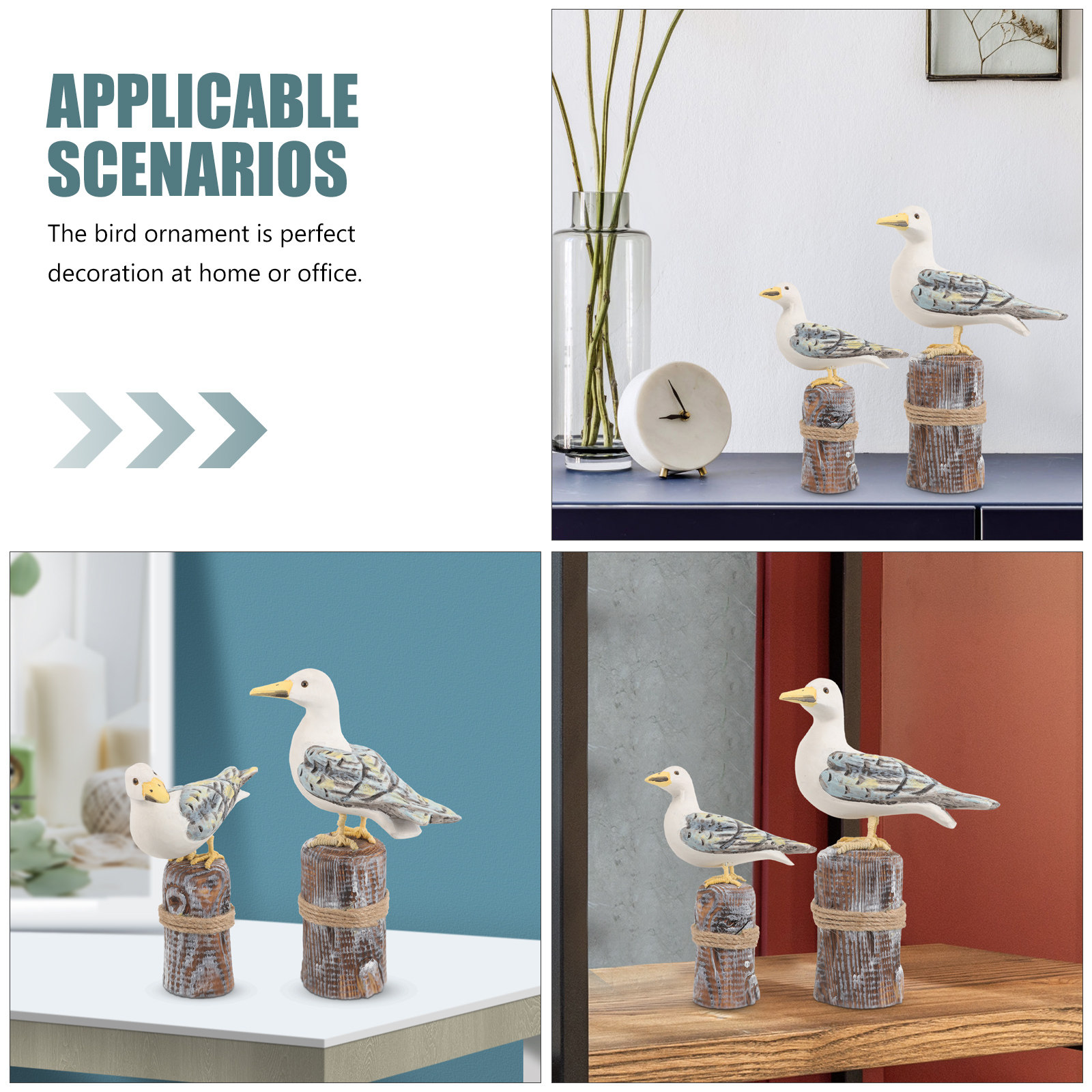 2Pcs Sustainable Wood Seaside  - Sustainable Living Spaces recension och pris