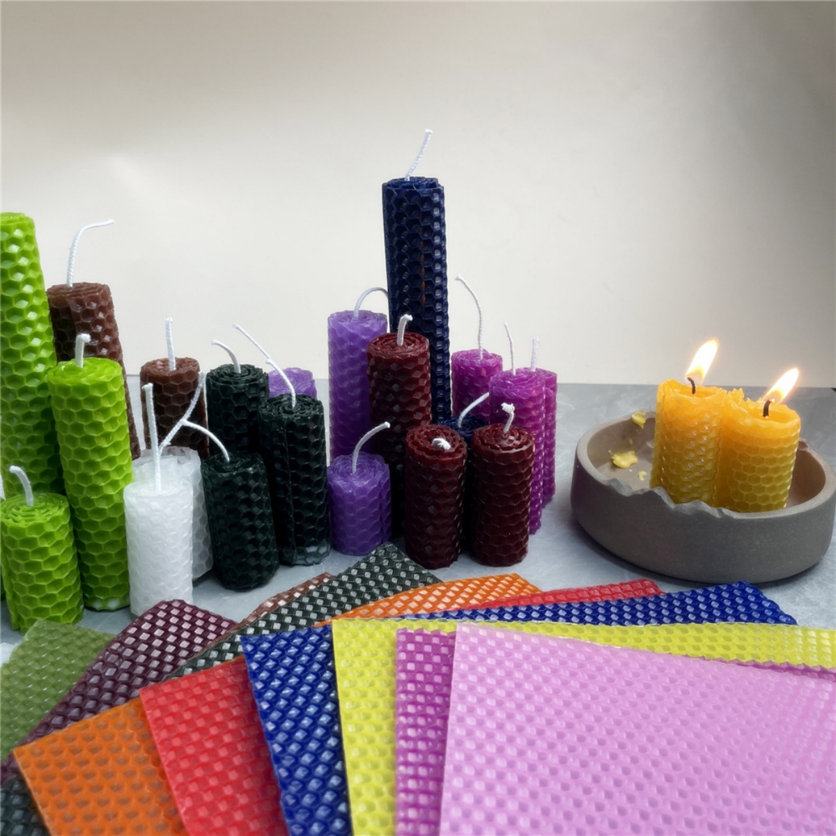 13pcs 20*20cm Color Beeswax Sh - Beeswax Wrap Reusable recension och pris