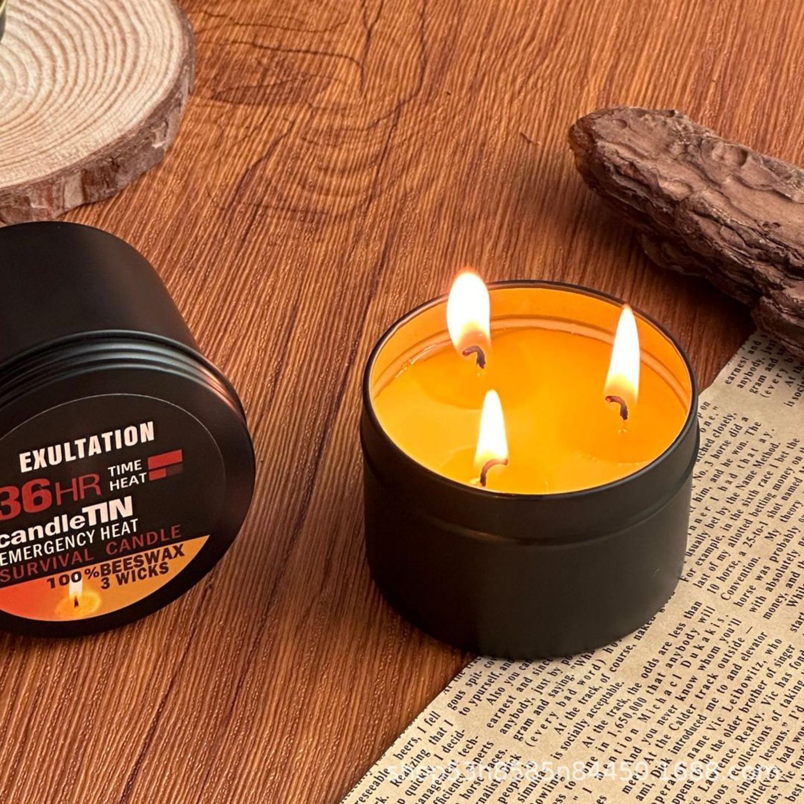Emergency Candle 36 Hour 3 Wic - Beeswax Wrap Reusable recension och pris