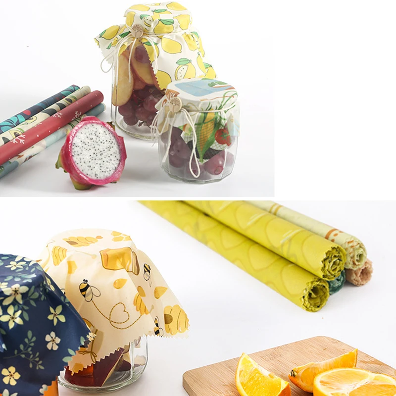Cotton Fresh-Keeping Cloth Reu - Beeswax Wrap Reusable recension och pris