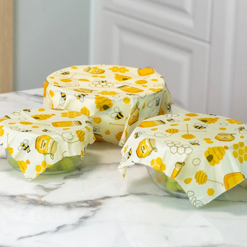 Cotton Fresh-Keeping Cloth Reu - Beeswax Wrap Reusable recension och pris