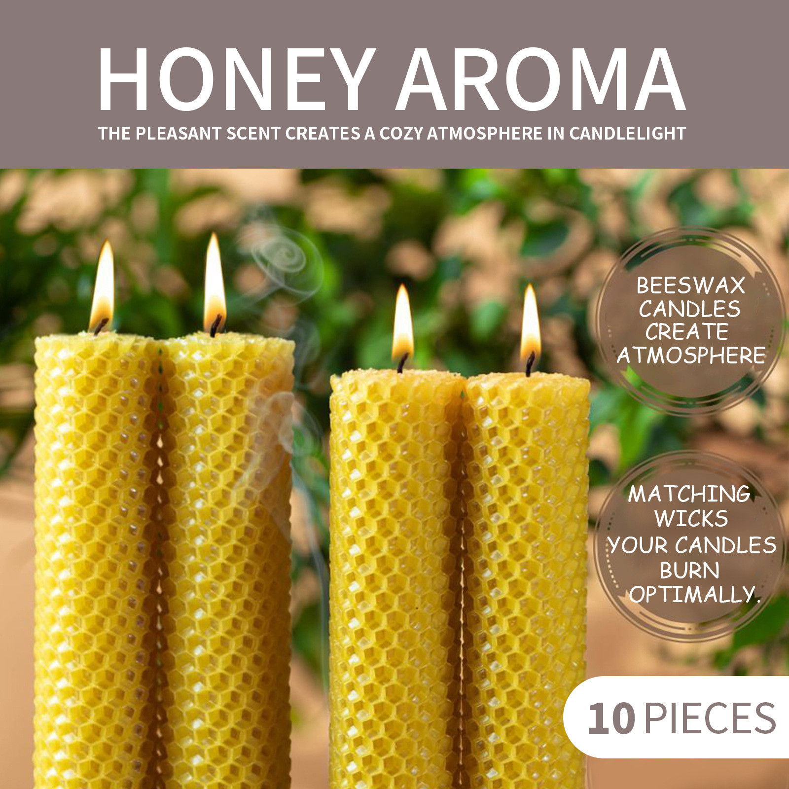 10/20/30pcs Natural Beeswax Sh - Beeswax Wrap Reusable recension och pris