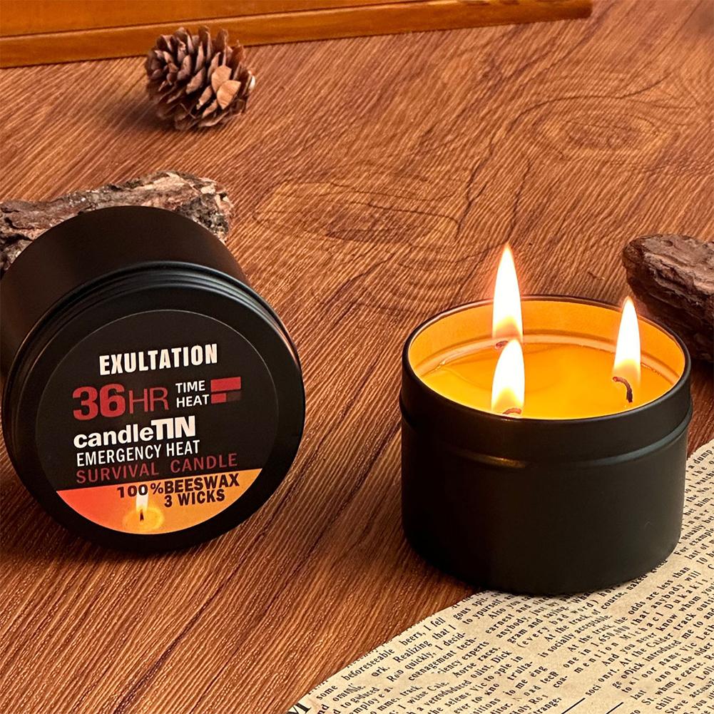 Emergency Candle 36 Hour 3 Wic - Beeswax Wrap Reusable recension och pris